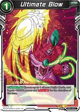 Ultimate Blow BT8-103 Dragon Ball Super Malicious Machinations: Pre-Release Promos