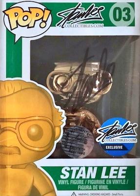 Stan Lee [Full Gold Chrome] #3 Funko POP Stan Lee