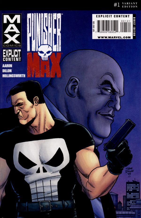 Punisher MAX [Dillon] #1 (2009) Comic Books Punisher MAX