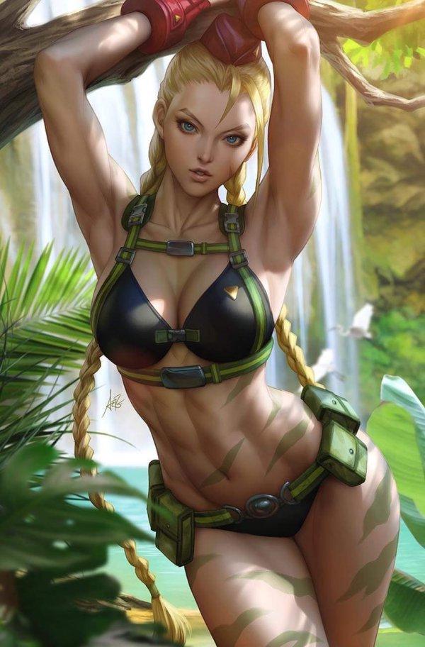 Street Fighter Swimsuit Special [Artgerm Black Swimsuit Virgin] (2023) Comic Books Street Fighter Swimsuit Special