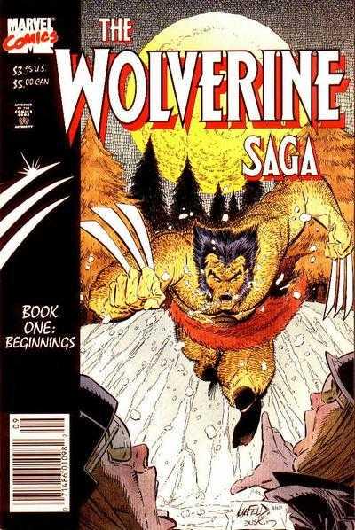 The Wolverine Saga #1 (1990) Comic Books Wolverine Saga