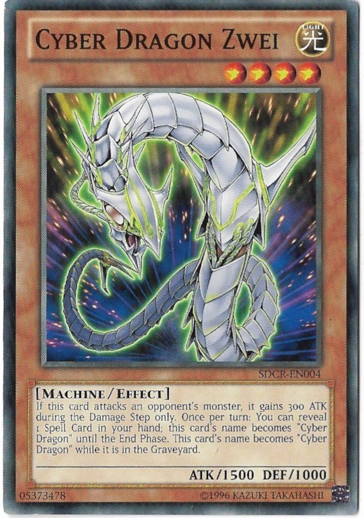 Cyber Dragon Zwei SDCR-EN004 YuGiOh Structure Deck: Cyber Dragon Revolution