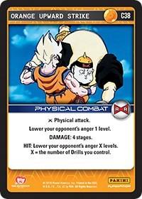 Orange Upward Strike [Foil] C38 Dragon Ball Z Evolution