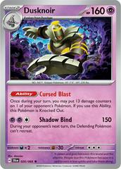 Dusknoir #20 Pokemon Shrouded Fable Prices