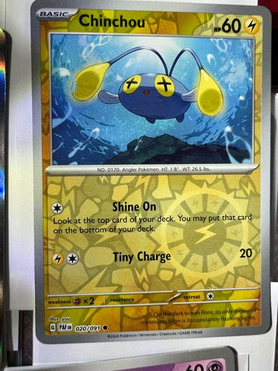 Chinchou [Reverse Holo] #20 photo