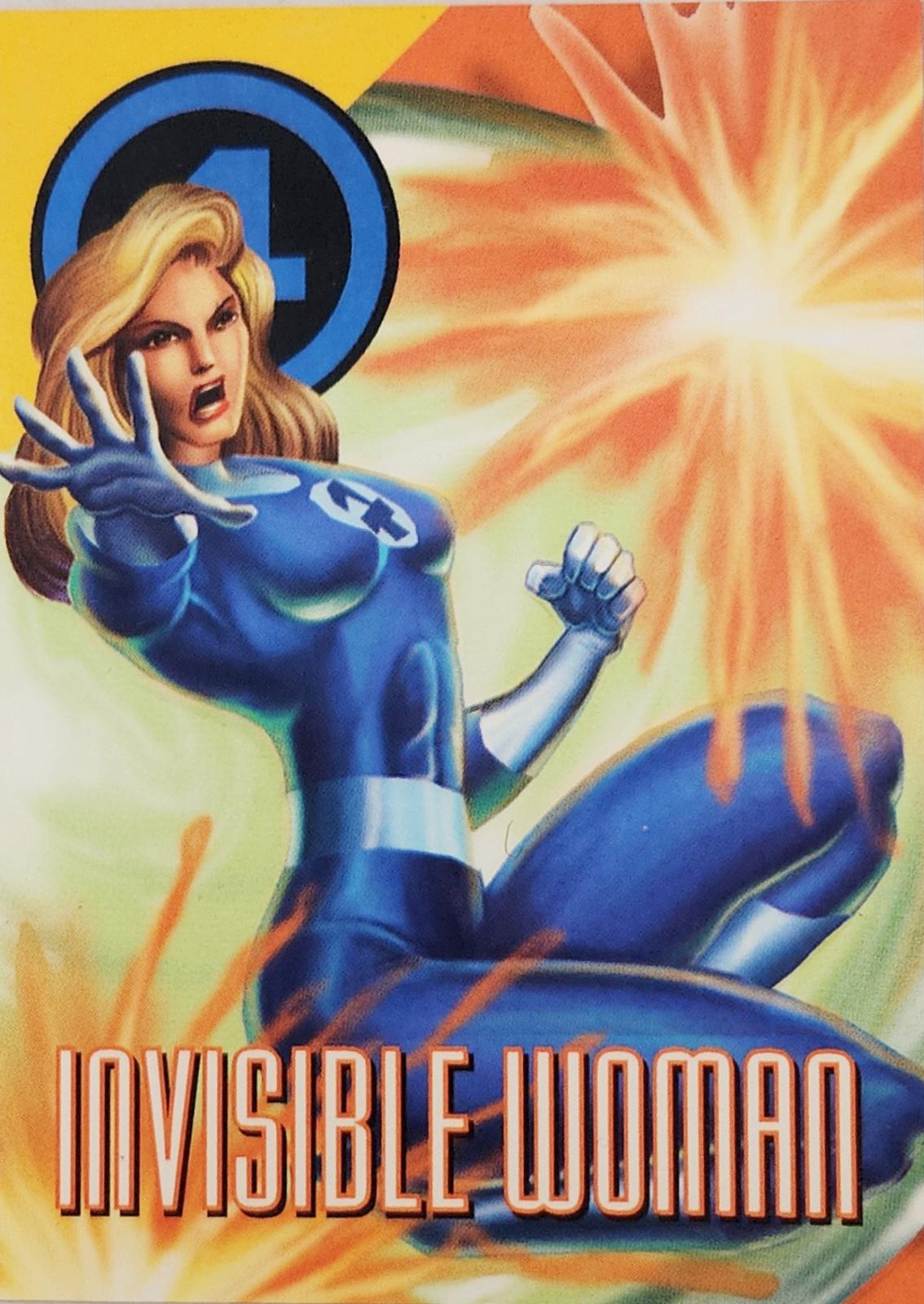 Invisible Woman #56 Marvel 1996 Fleer Vision