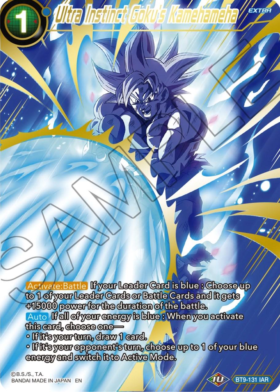 Ultra Instinct Goku's Kamehameha [Foil] BT9-131 Dragon Ball Super Theme Selection: History of Son Goku