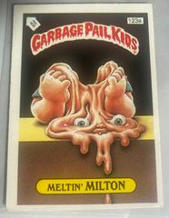 Meltin Milton #123A Garbage Pail Kids 1986 Mini Prices