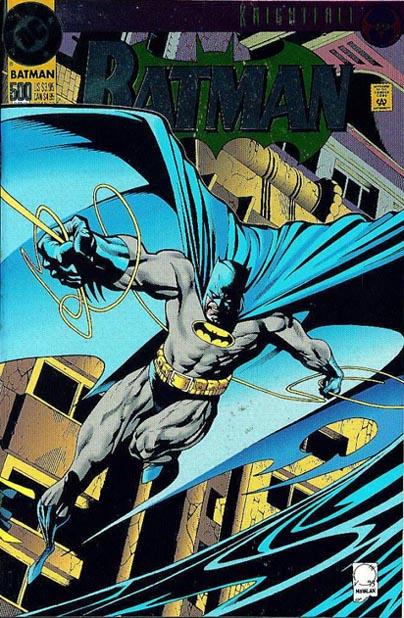 Batman [Die Cut Wraparound] #500 (1993) Comic Books Batman