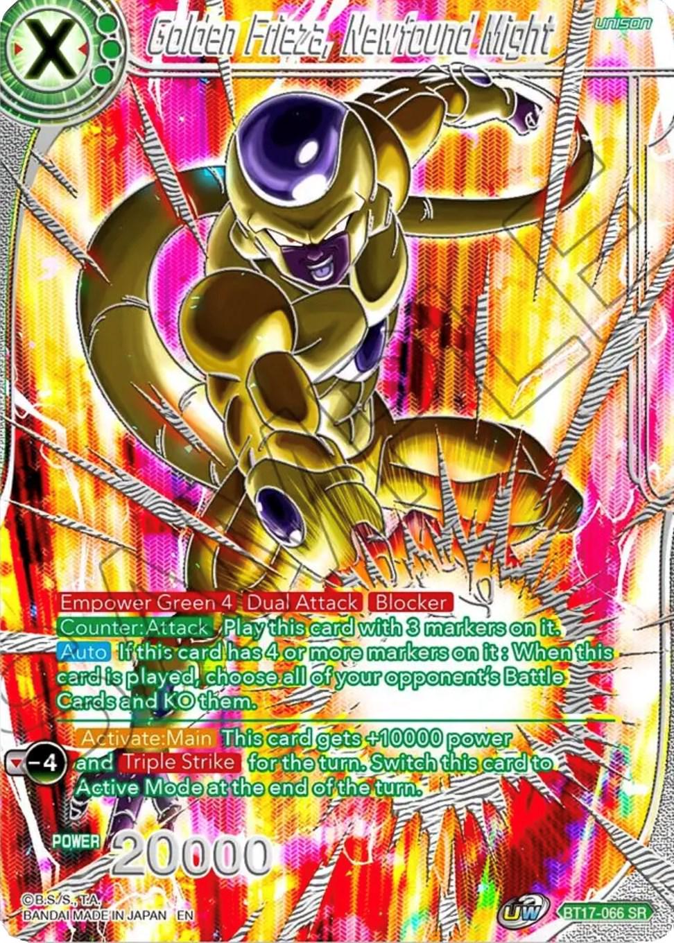 Golden Frieza, Newfound Might [Foil] BT17-066 Dragon Ball Super Collector's Selection Vol.3