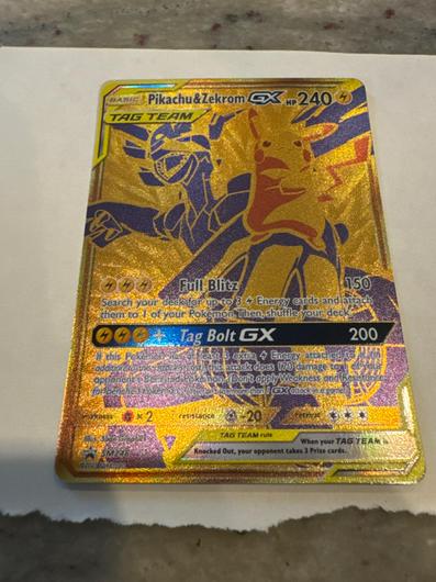 Pikachu & Zekrom GX #SM248 photo