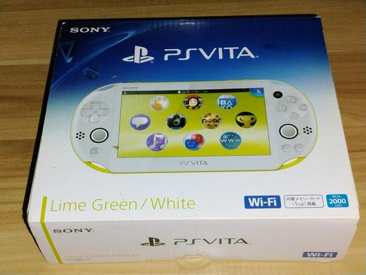 PlayStation Vita Slim Lime Green photo