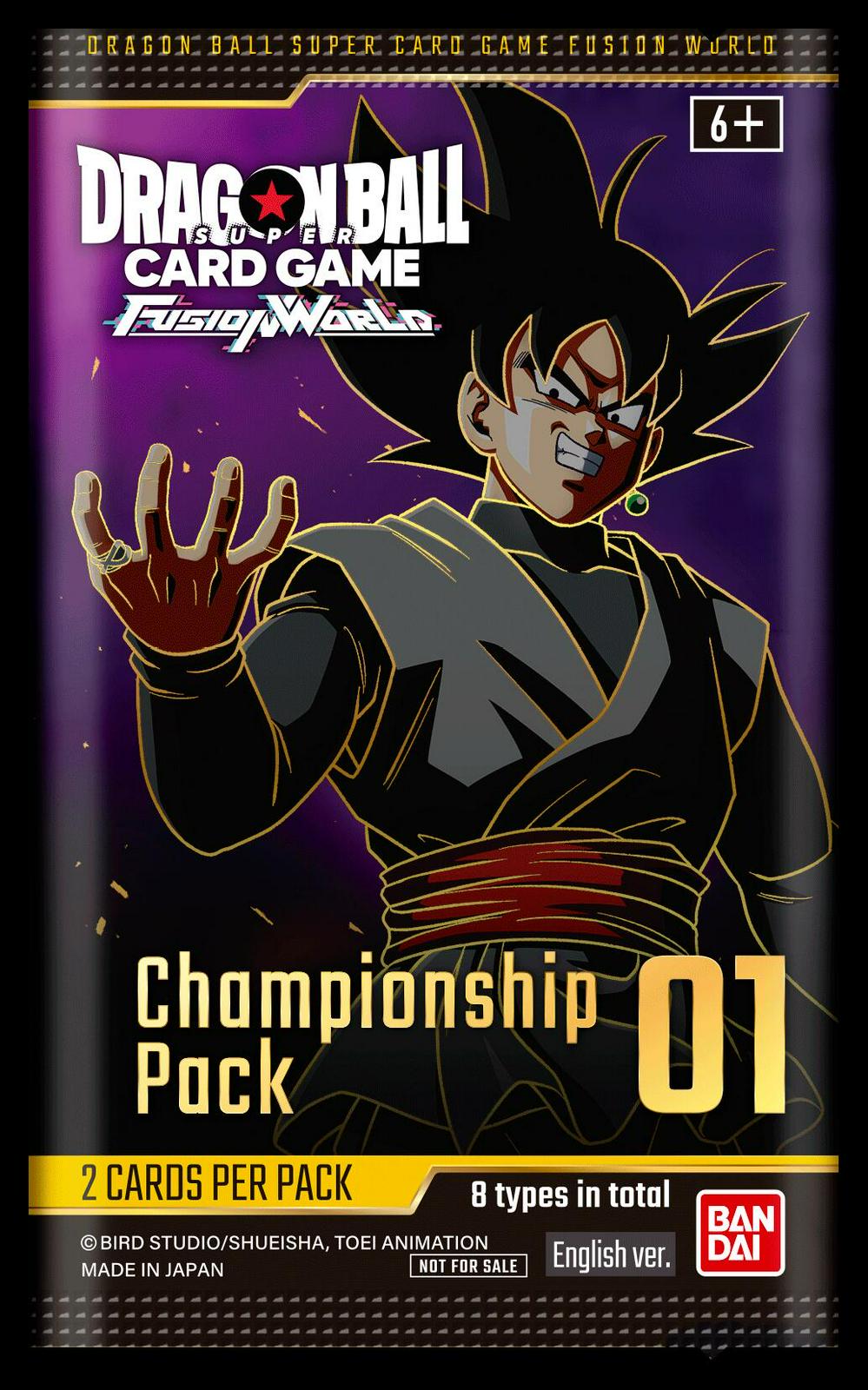 Championship Pack 01  Dragon Ball Fusion World Judge Promo