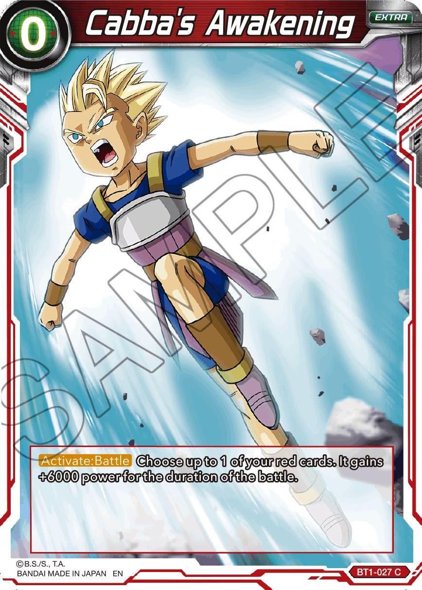 Cabba's Awakening [Reprint] BT1-027 Dragon Ball Super Battle Evolution Booster