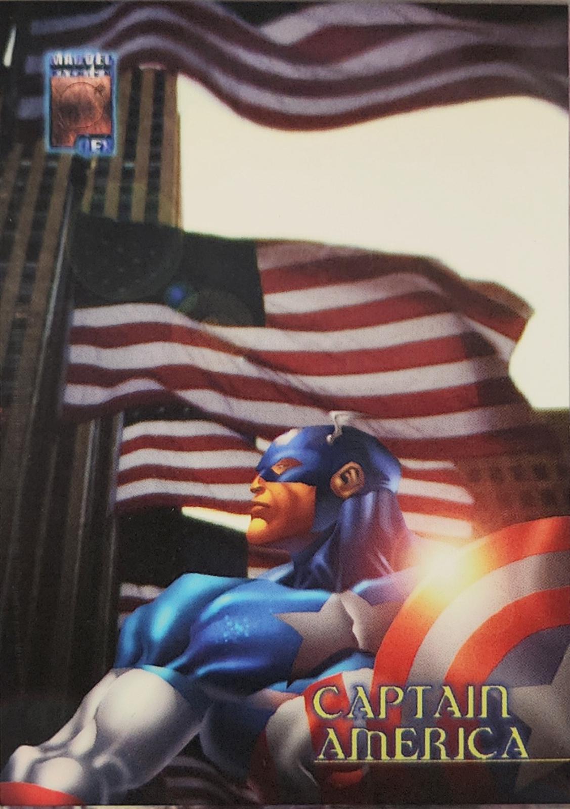 Captain America #5 Marvel 1997 Fleer Premium QFX