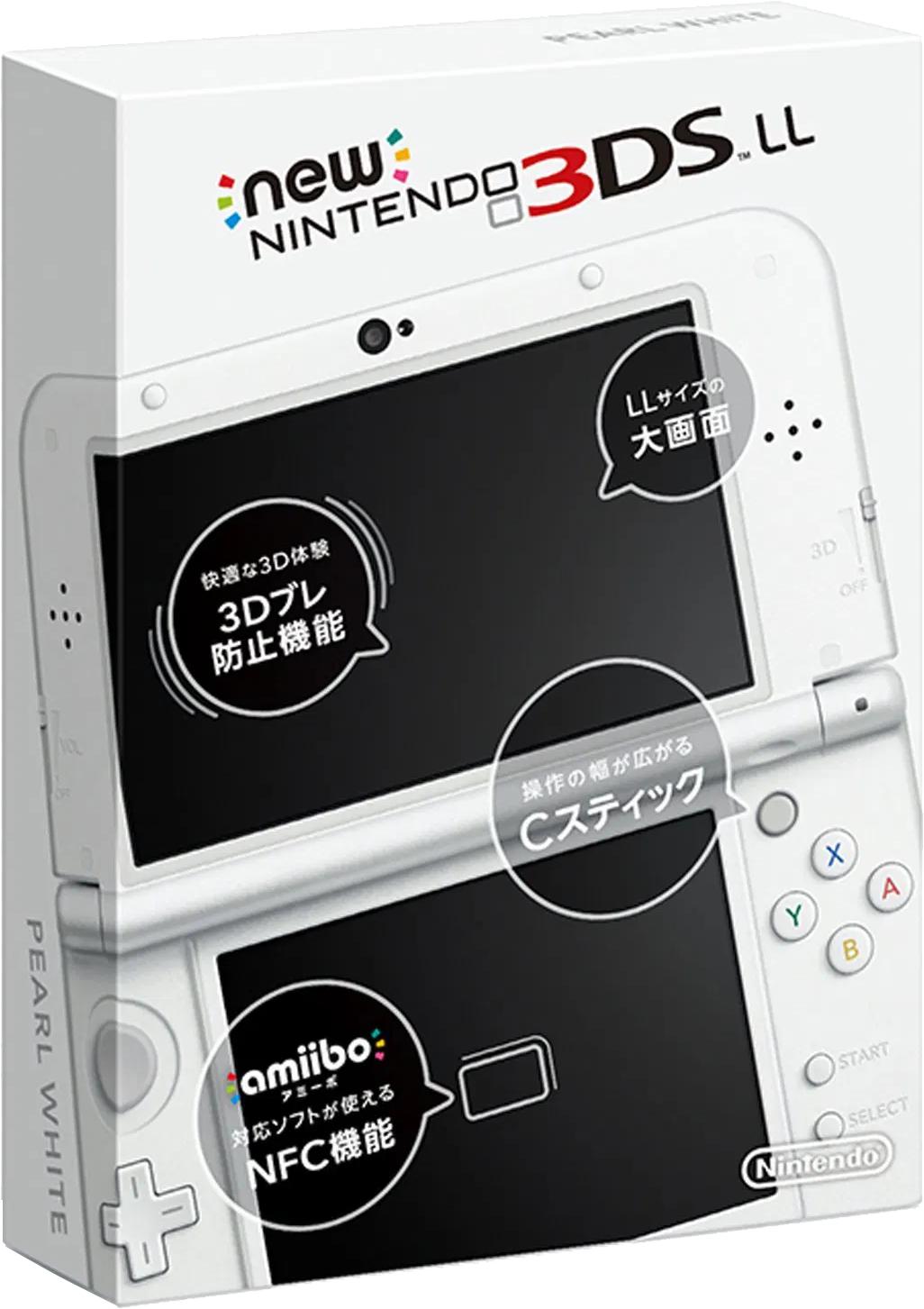 New Nintendo 3DS LL Pearl White JP Nintendo 3DS