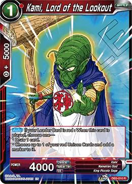 Kami, Lord of the Lookout DB3-010 Dragon Ball Super Giant Force