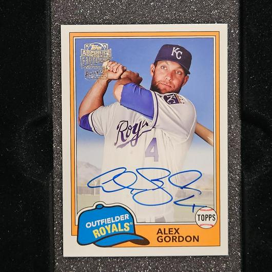 Alex Gordon #81FF-AG photo