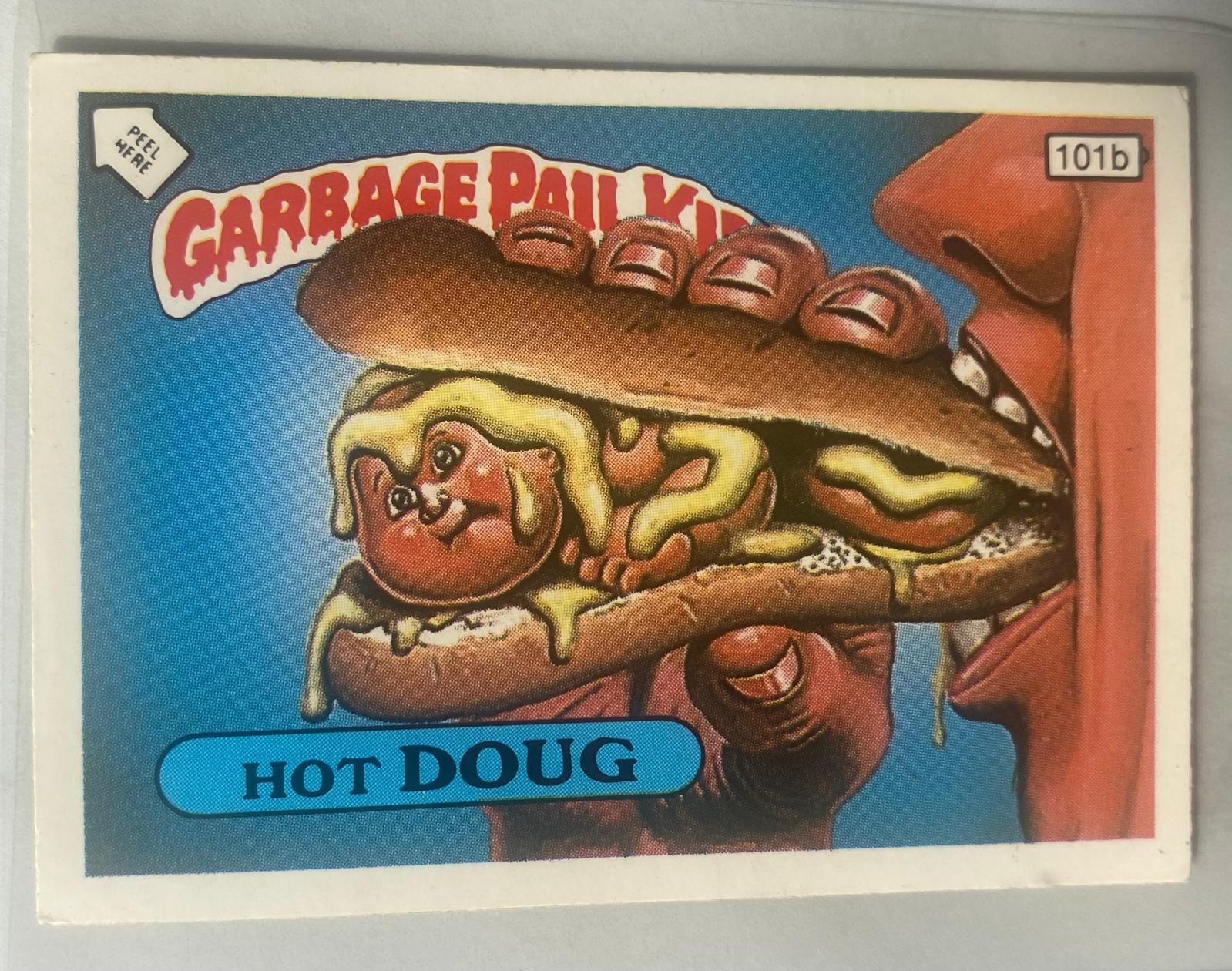 Hot Doug #101B Garbage Pail Kids 1986 Mini