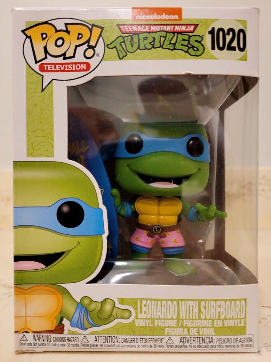 Leonardo With Surfboard #1020 Funko POP Television