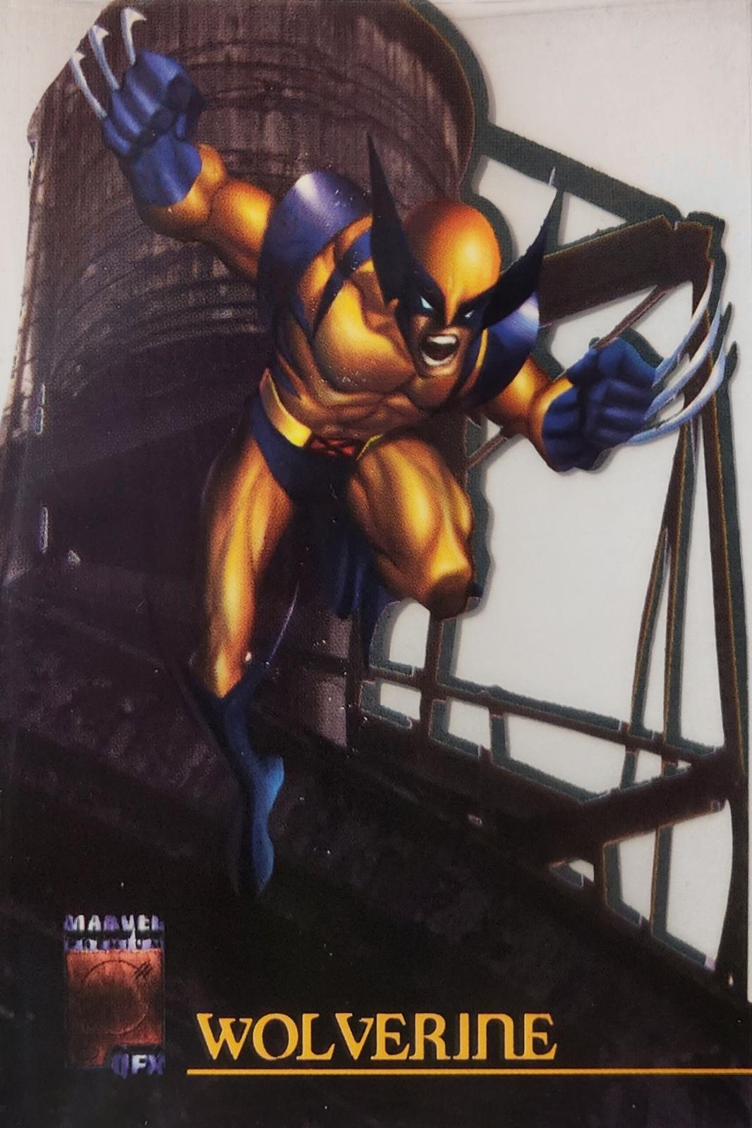 Wolverine [Lazerblast] #1 Marvel 1997 Fleer Premium QFX