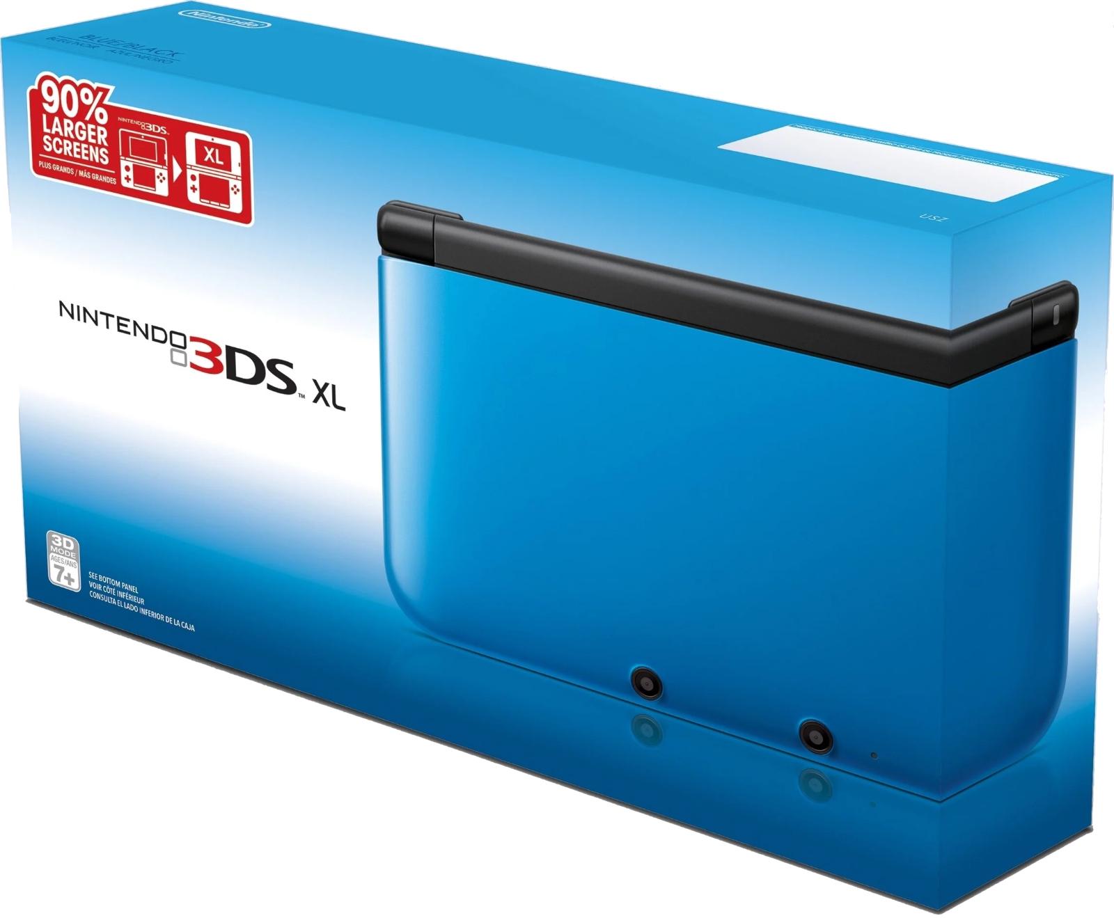 Nintendo 3DS XL Blue + Black Nintendo 3DS