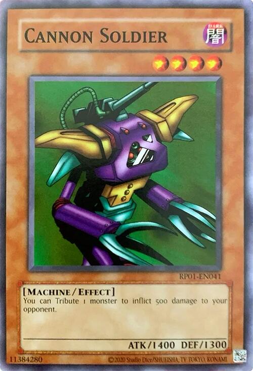 Cannon Soldier RP01-EN041 YuGiOh Retro Pack 2024