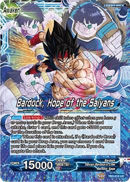 Bardock // Bardock, Hope of the Saiyans TB3-018 Dragon Ball Super Clash of Fates