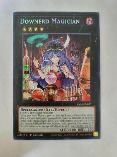 Downerd Magician [Secret Rare] RA01-EN035 photo