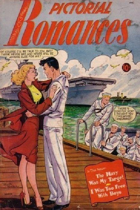 Pictorial Romances #6 (1951) Comic Books Pictorial Romances