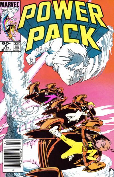 Power Pack [Newsstand] #3 (1984) Comic Books Power Pack