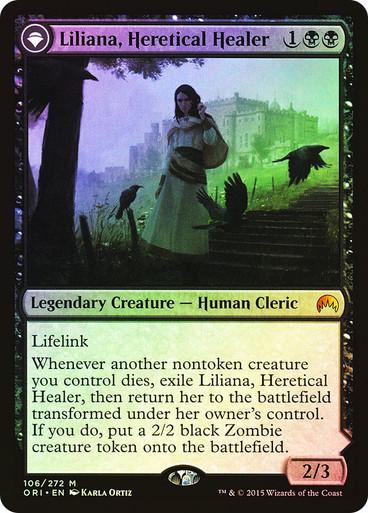 Liliana, Heretical Healer [Foil] #106 Magic Magic Origins