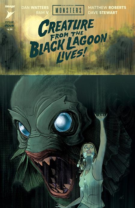 Universal Monsters: Creature from the Black Lagoon Lives #4 (2024) Comic Books Universal Monsters: Creature From The Black Lagoon Lives