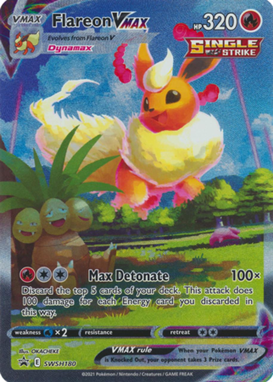 Flareon VMAX [Jumbo] #SWSH180 Pokemon Promo