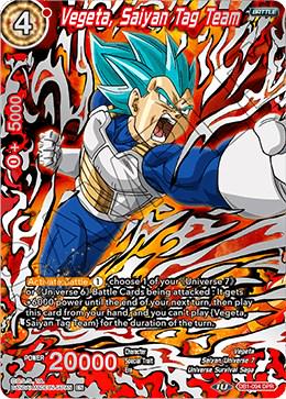 Vegeta, Saiyan Tag Team DB1-094 Dragon Ball Super Dragon Brawl