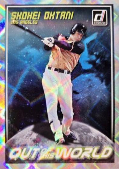 2018 Donruss Baseball Out Of This World 2024 Shohei Ohtani