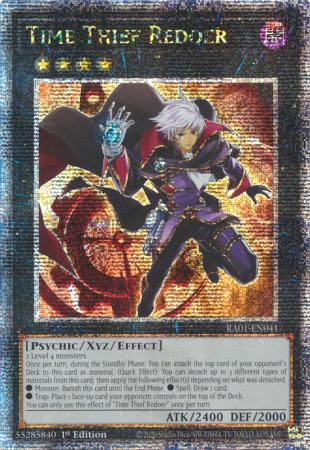 Time Thief Redoer [Quarter Century Secret Rare] RA01-EN041 YuGiOh 25th Anniversary Rarity Collection