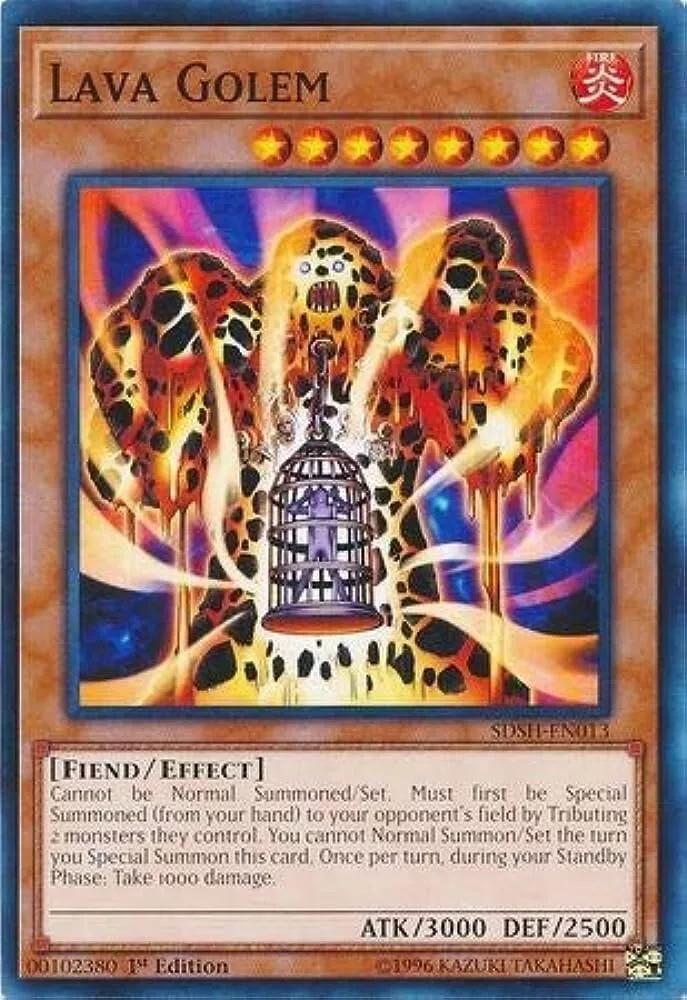 Lava Golem [1st Edition] SDSH-EN013 YuGiOh Structure Deck: Shaddoll Showdown