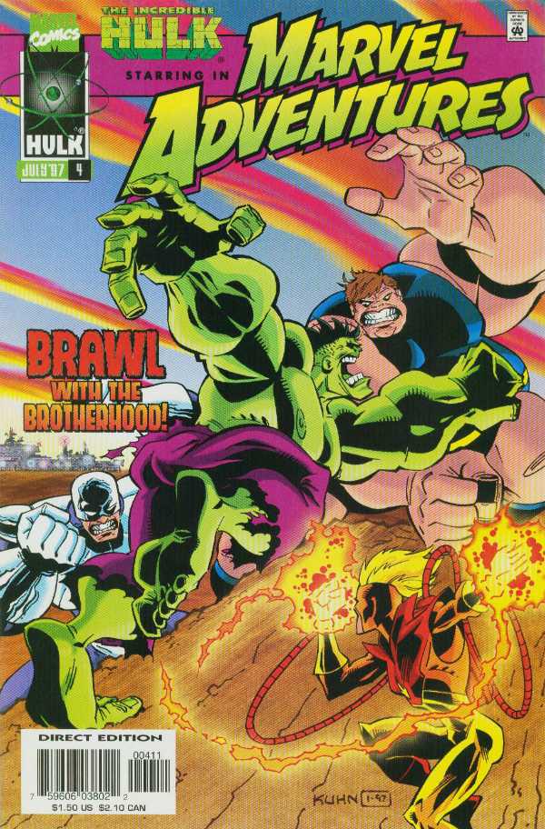 Marvel Adventures #4 (1997) Comic Books Marvel Adventures