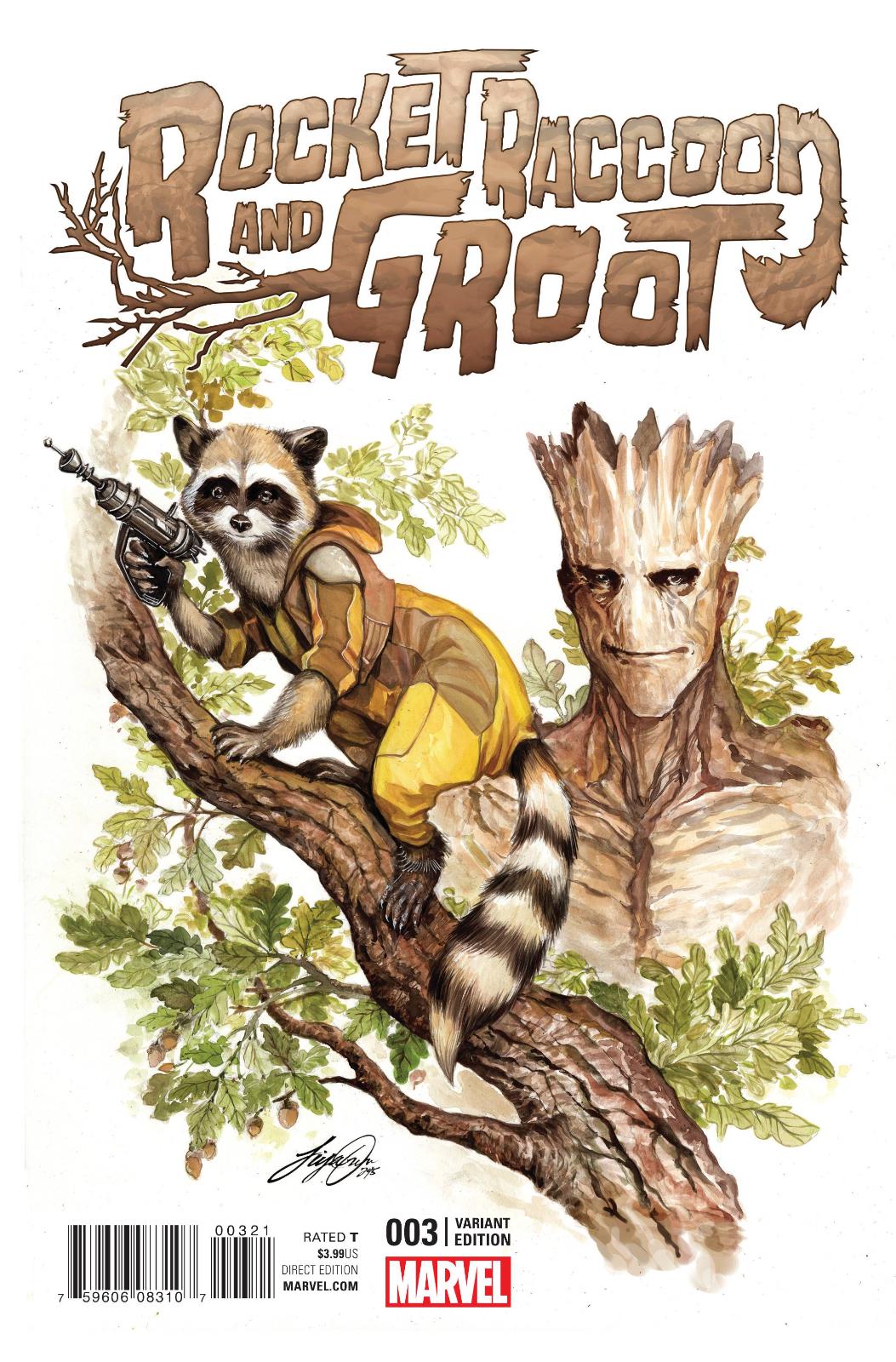 Rocket Raccoon And Groot [Oum] #3 (2016) Comic Books Rocket Raccoon and Groot