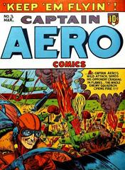 Captain Aero Comics #3 (1942) Comic Books Captain Aero Comics Prices