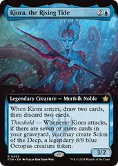 Kiora, the Rising Tide [Extended Art Foil] #455 Magic Foundations Prices