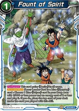 Fount of Spirit BT6-049_PR Dragon Ball Super Series 6 Pre-Release Promos