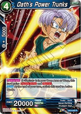 Oath's Power Trunks BT4-032 Dragon Ball Super Colossal Warfare