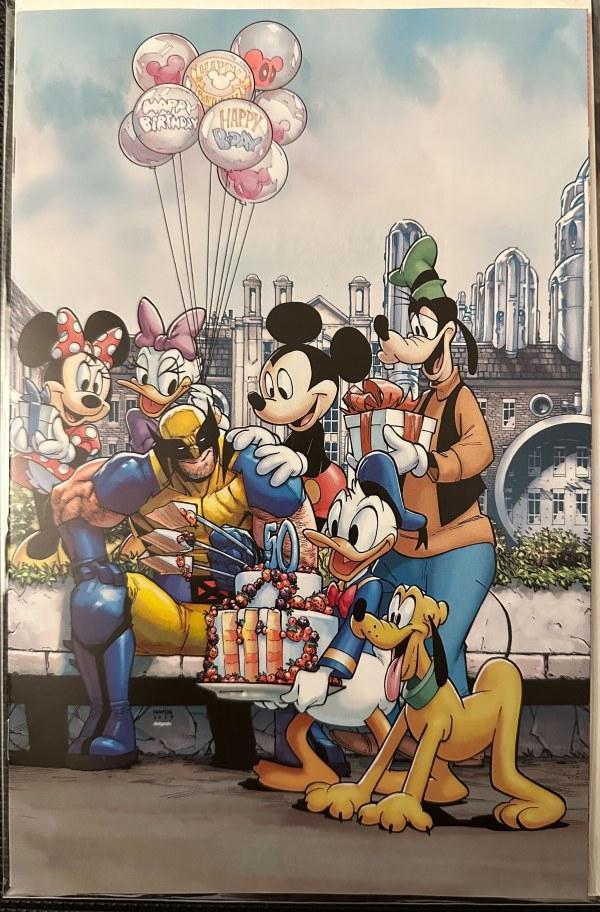 Marvel & Disney: What If? Donald Duck Became Wolverine [Fan Event Wolverine 50th Virgin] #1 (2024) Comic Books Marvel & Disney: What If? Donald Duck Became Wolverine