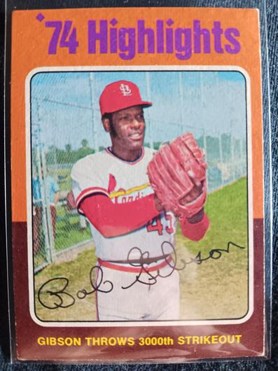 '74 Highlights [Bob Gibson] #3 photo