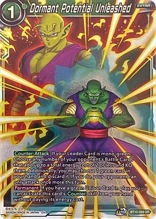 Dormant Potential Unleashed BT10-088 Dragon Ball Fusion World Promos