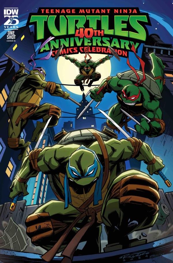 Teenage Mutant Ninja Turtles: 40th Anniversary Comics Celebration [Randolph] #1 (2024) Comic Books Teenage Mutant Ninja Turtles: 40th Anniversary Comics Celebration