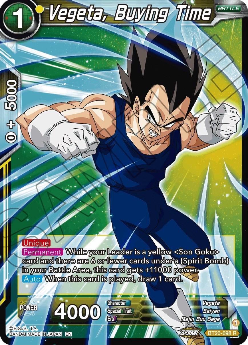 Vegeta, Buying Time BT20-098 Dragon Ball Super Power Absorbed