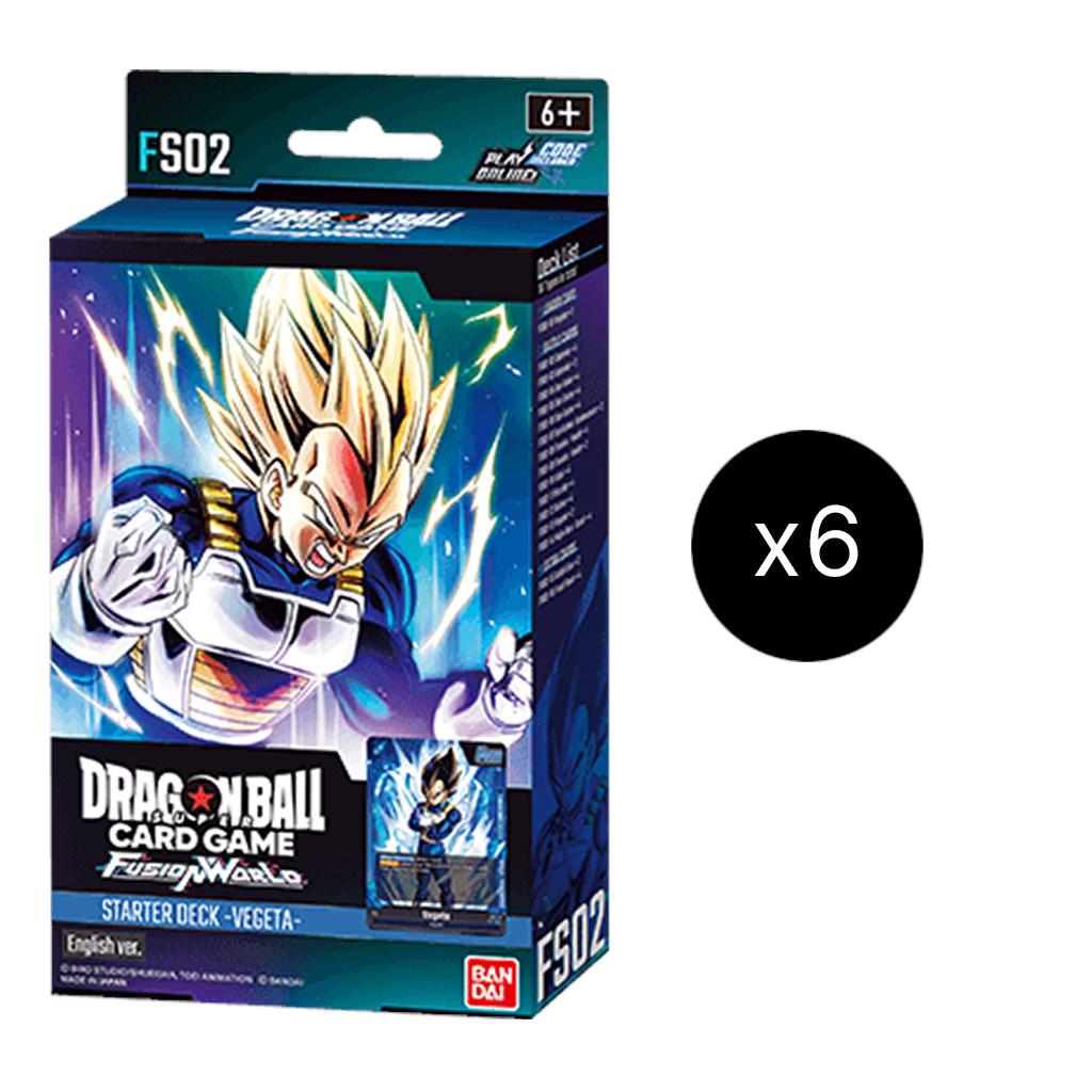 Starter Deck 2: Vegeta Display  Dragon Ball Fusion World Starter Deck: Vegeta